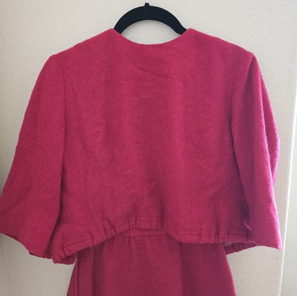 Vintage Mauve & Maroon Dress Set XS - Picture 8 of 8